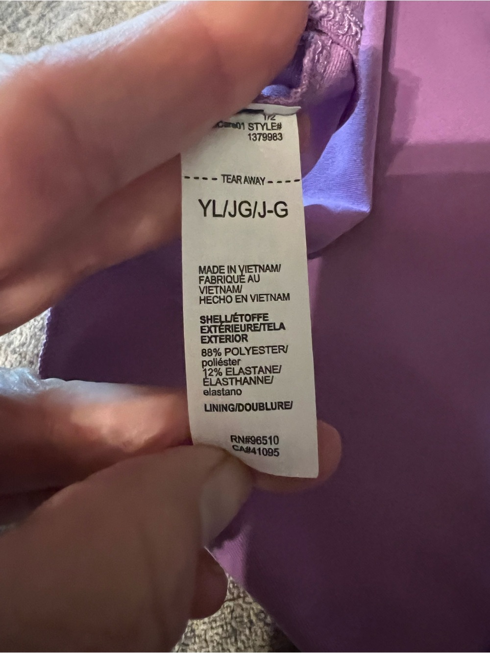 Under Armour Plum Racerback Performance Tank - Picture 4 of 4